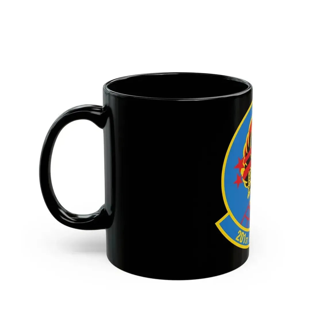 201 Airlift Squadron (U.S. Air Force) Black Coffee Mug - Go Mug Yourself