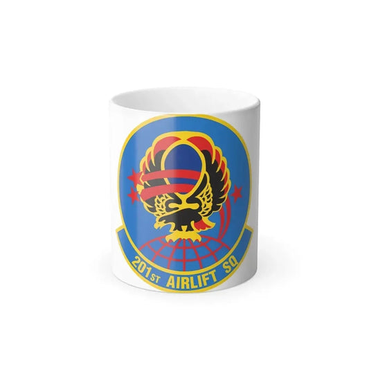 201 Airlift Squadron (U.S. Air Force) Color Changing Coffee Mug 11oz - Go Mug Yourself