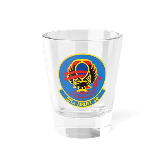 201 Airlift Squadron (U.S. Air Force) Shot Glass 1.5oz 1.5oz - Go Mug Yourself
