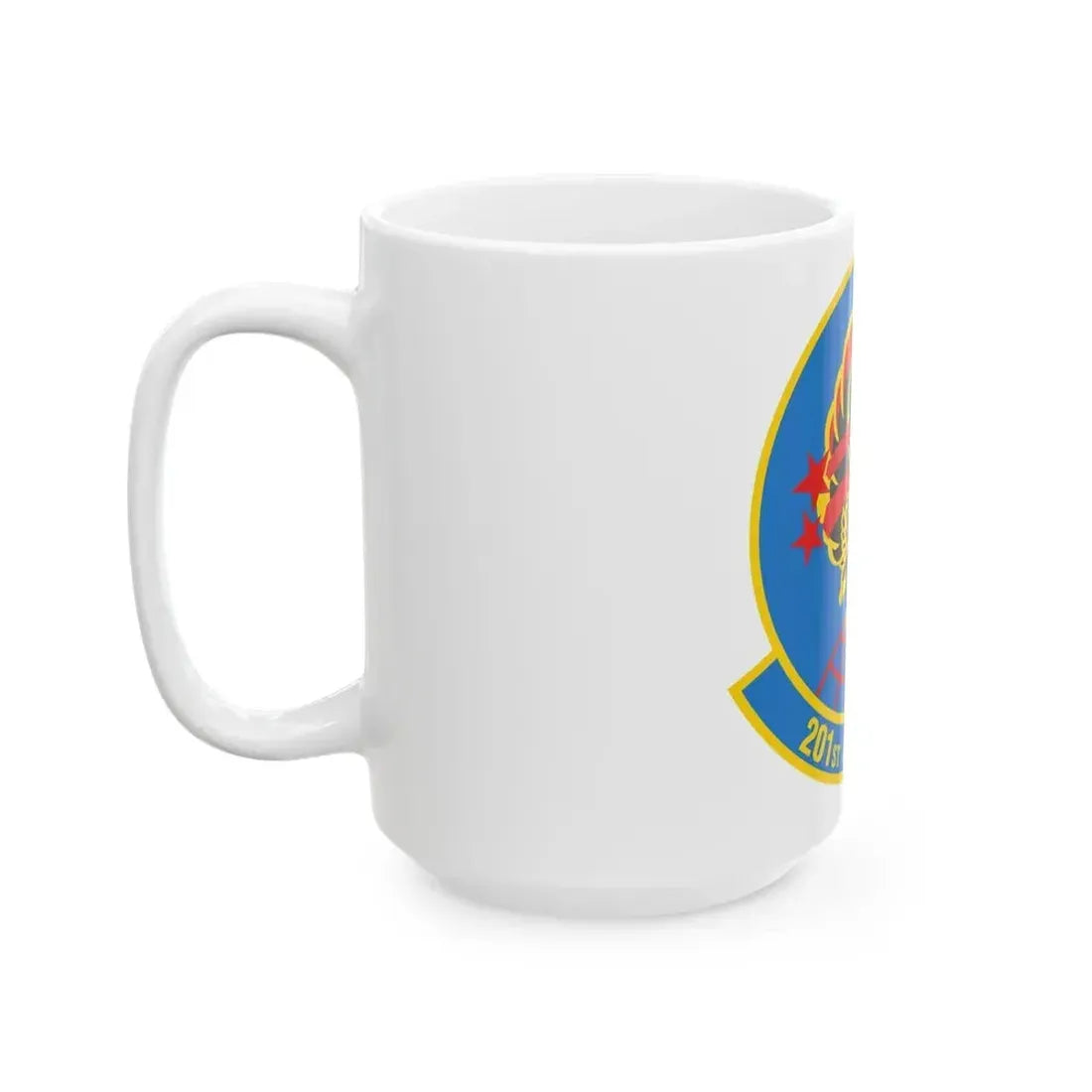 201 Airlift Squadron (U.S. Air Force) White Coffee Mug - Go Mug Yourself