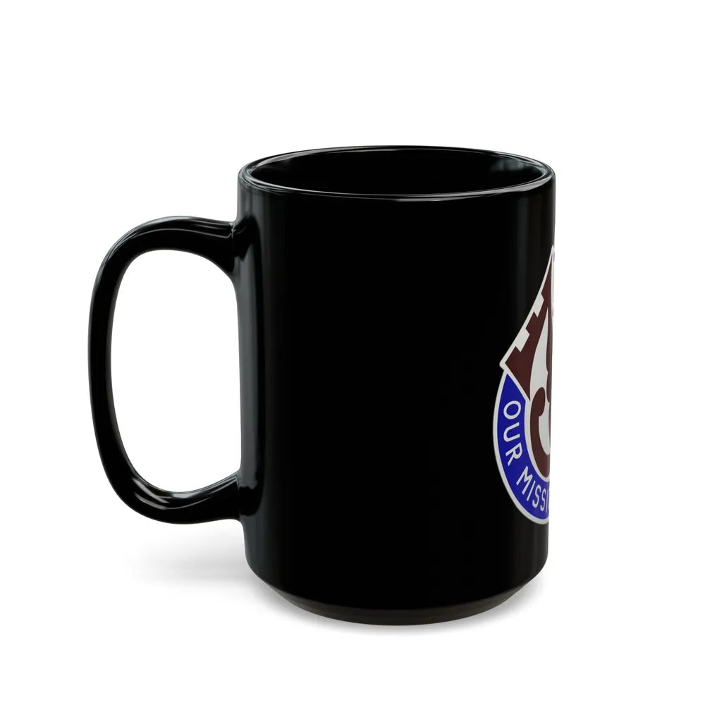 201 Evacuation Hospital (U.S. Army) Black Coffee Mug-Go Mug Yourself