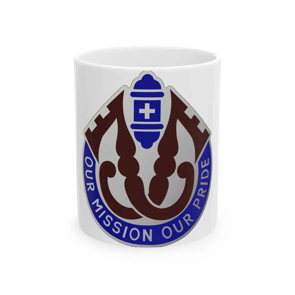 201 Evacuation Hospital (U.S. Army) White Coffee Mug-11oz-Go Mug Yourself