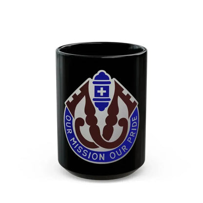 201 Evacuation Hospital (U.S. Army) Black Coffee Mug 15oz - Go Mug Yourself