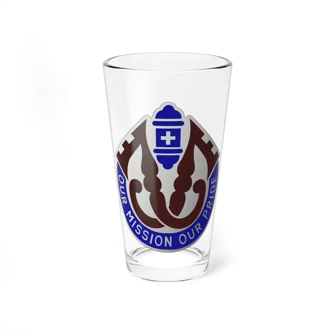 201 Evacuation Hospital (U.S. Army) Pint Glass 16oz 16oz - Go Mug Yourself