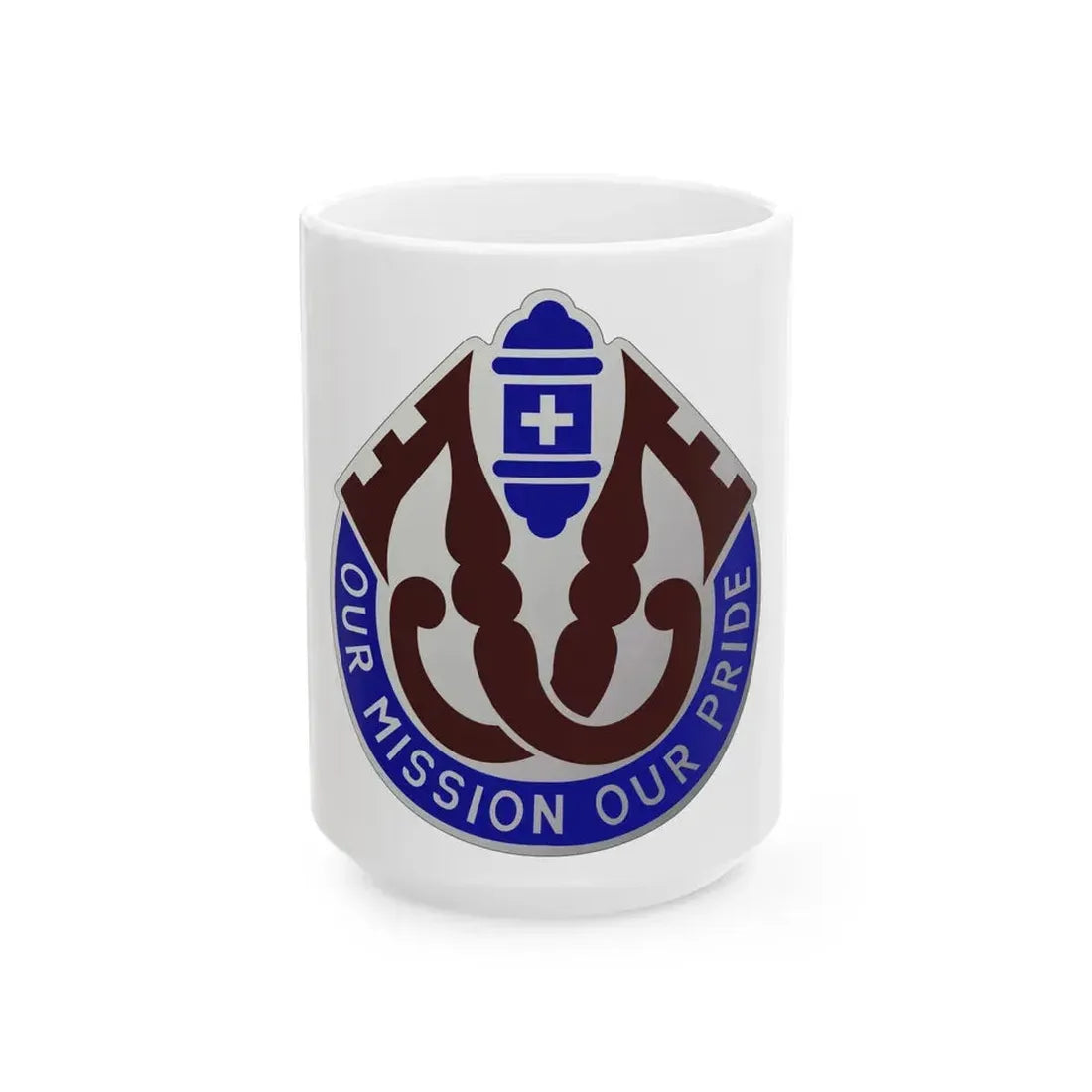 201 Evacuation Hospital (U.S. Army) White Coffee Mug 15oz - Go Mug Yourself