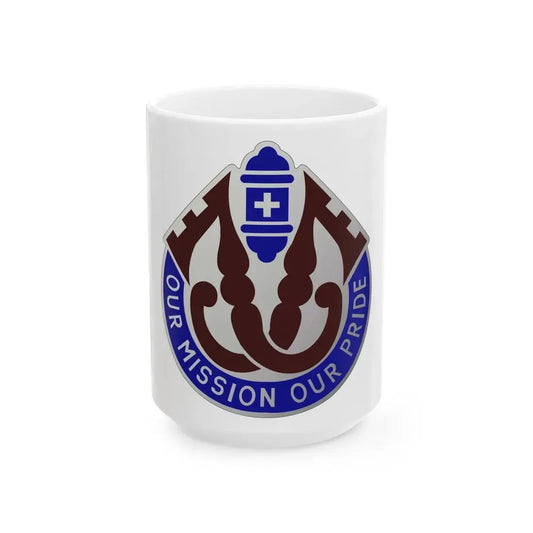 201 Evacuation Hospital (U.S. Army) White Coffee Mug 15oz - Go Mug Yourself