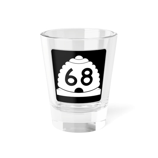 Utah SR 68 (Utah) (Road Sign) Shot Glass 1.5oz-1.5oz-Go Mug Yourself