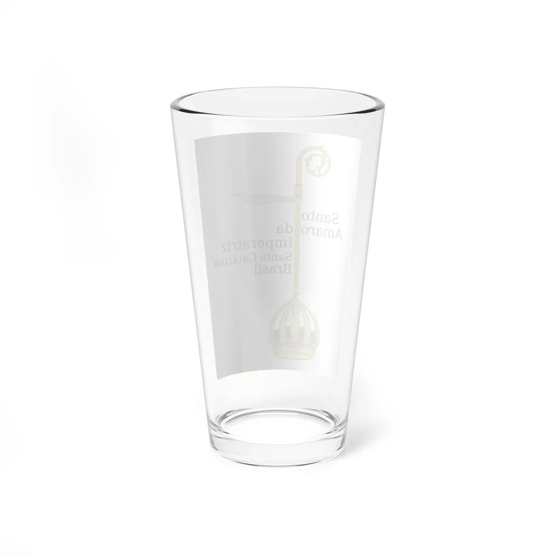 2012-11-19 Logo proposto Santo Amaro da Imperatriz  (Brazil) (Coat of Arms) Pint Glass 16oz - Go Mug Yourself