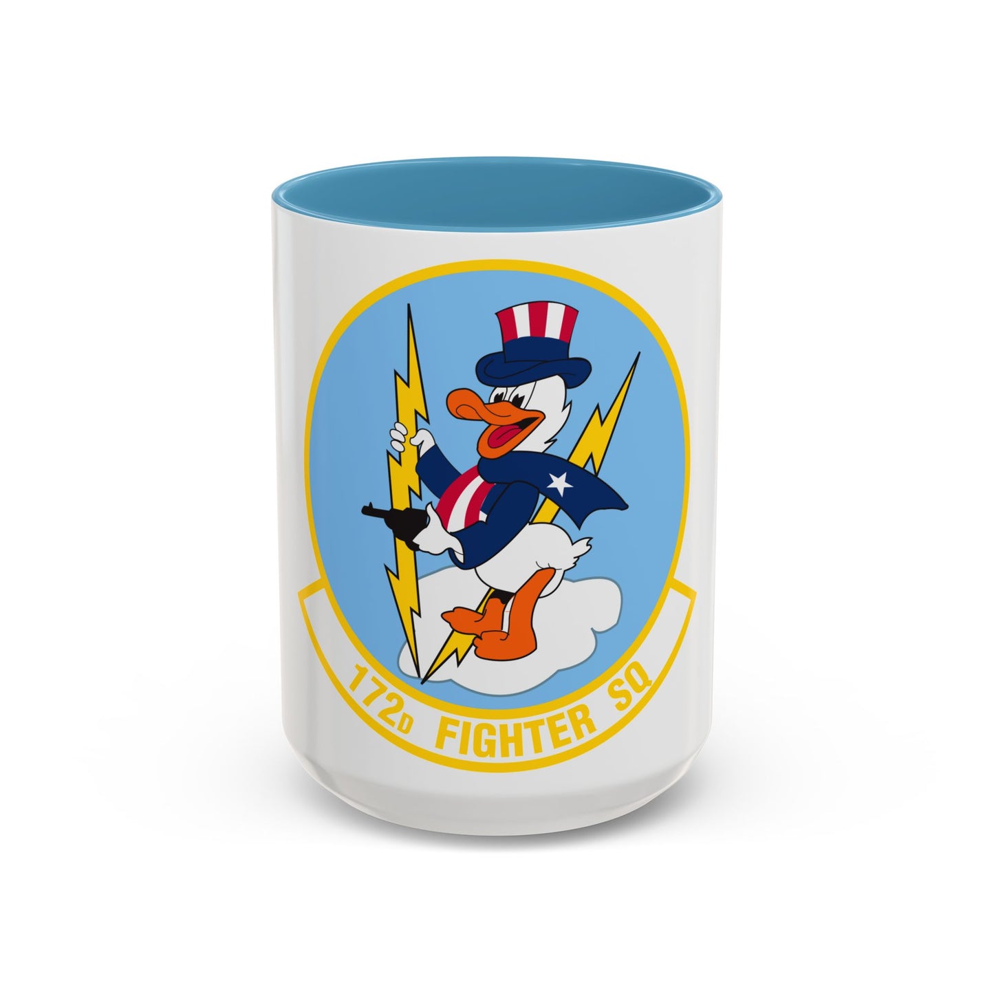 172 Fighter Squadron (U.S. Air Force) Accent Coffee Mug