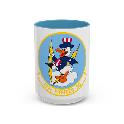 172 Fighter Squadron (U.S. Air Force) Accent Coffee Mug