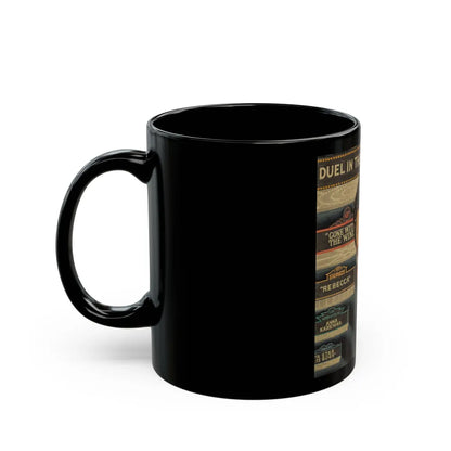 David O'Selznick, unpublished cover for Time magazine - Black Coffee Mug-Go Mug Yourself