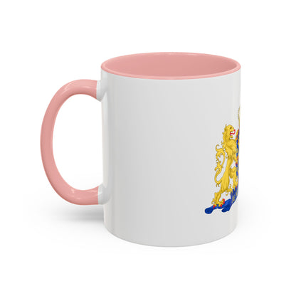 State coat of arms of the Netherlands - Accent Coffee Mug