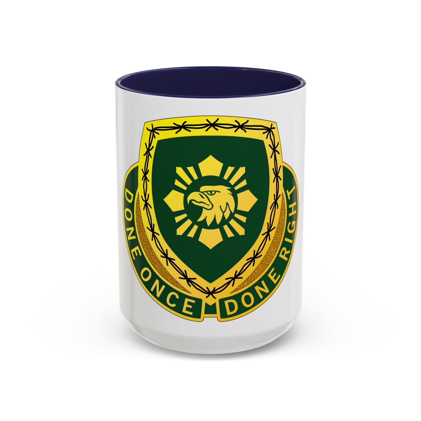 744 Military Police Battalion (U.S. Army) Accent Coffee Mug