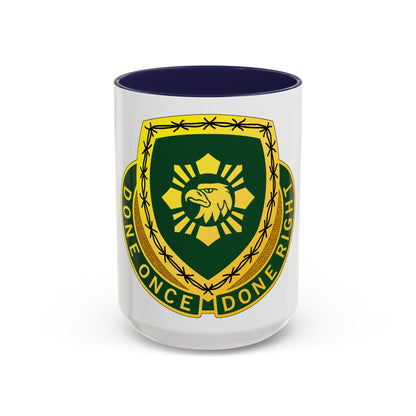 744 Military Police Battalion (U.S. Army) Accent Coffee Mug