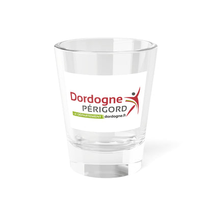 Flag of the Department of Dordogne (France) Shot Glass 1.5oz