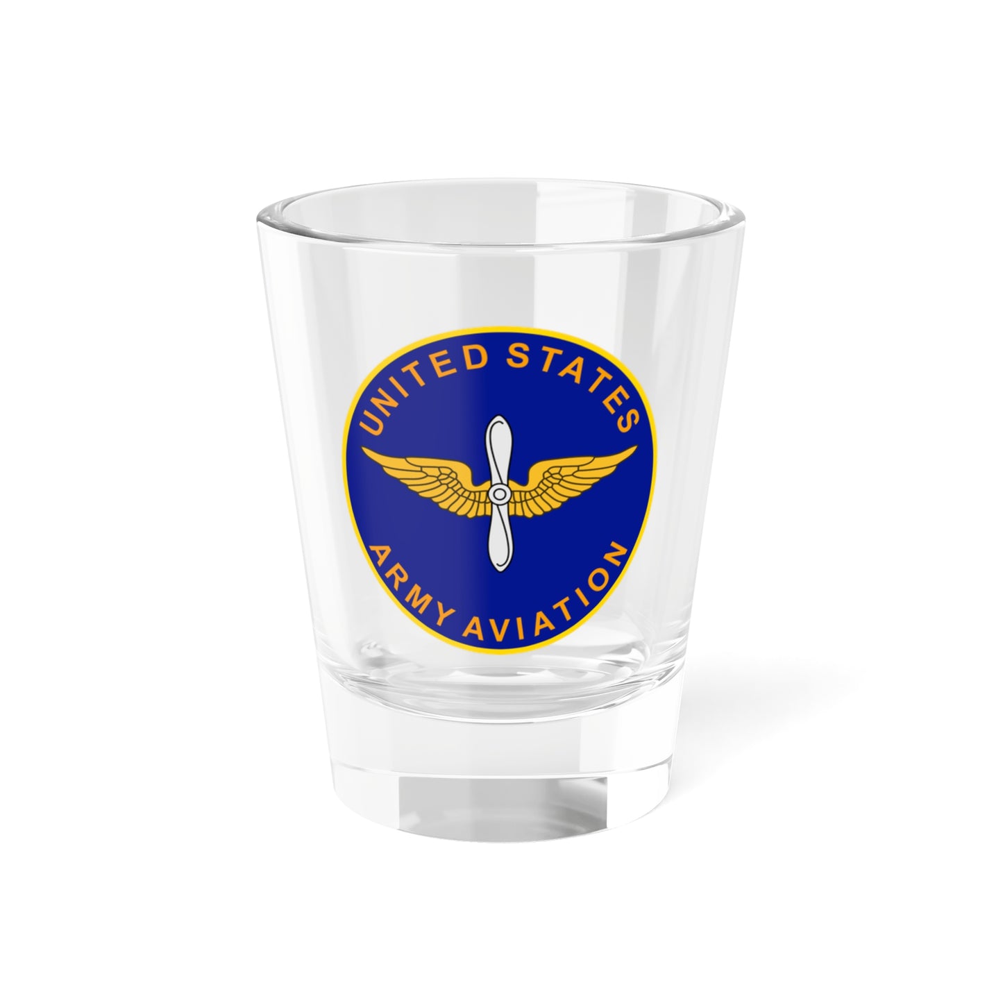 Verre à liqueur de la branche de l'aviation des États-Unis (armée américaine) 1,5 oz