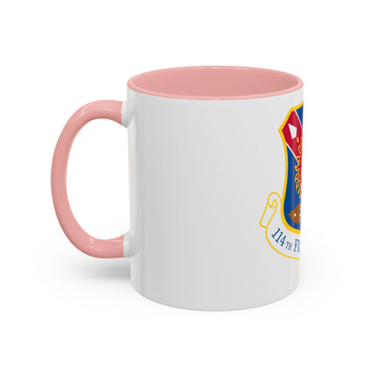 114th Fighter Wing (U.S. Air Force) Accent Coffee Mug