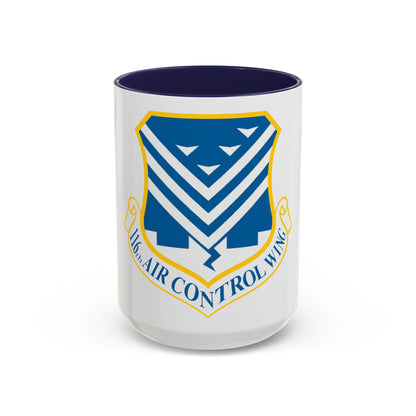 116th Air Control Wing (U.S. Air Force) Accent Coffee Mug