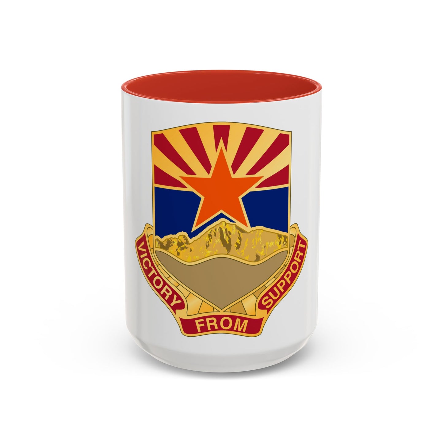198 Regional Support Group (U.S. Army) Accent Coffee Mug