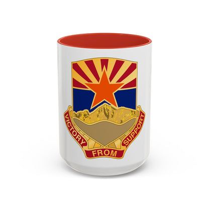 198 Regional Support Group (U.S. Army) Accent Coffee Mug