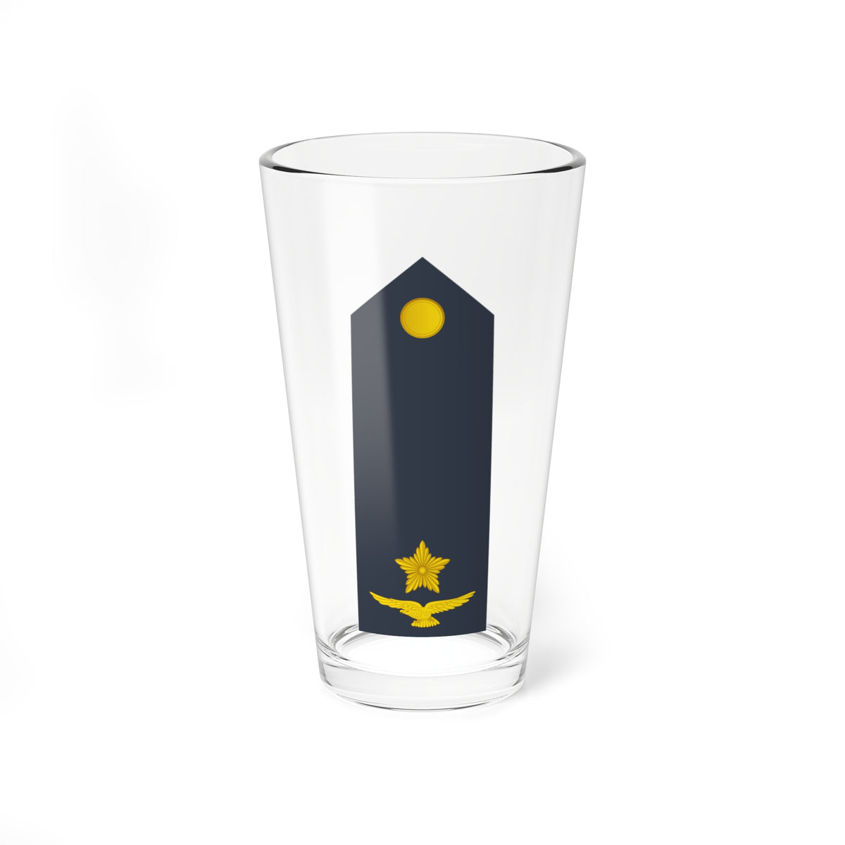 08 Somali Air Force 2LT (Mali) (Military Rank) Pint Glass 16oz