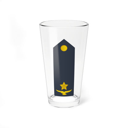08 Somali Air Force 2LT (Mali) (Military Rank) Pint Glass 16oz
