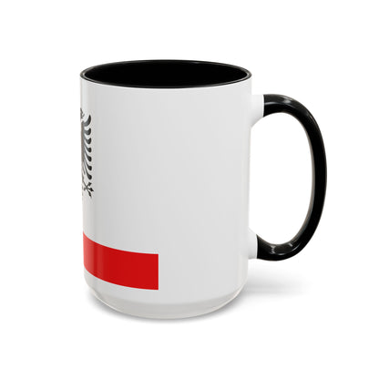 Naval Ensign of Albania - Accent Coffee Mug