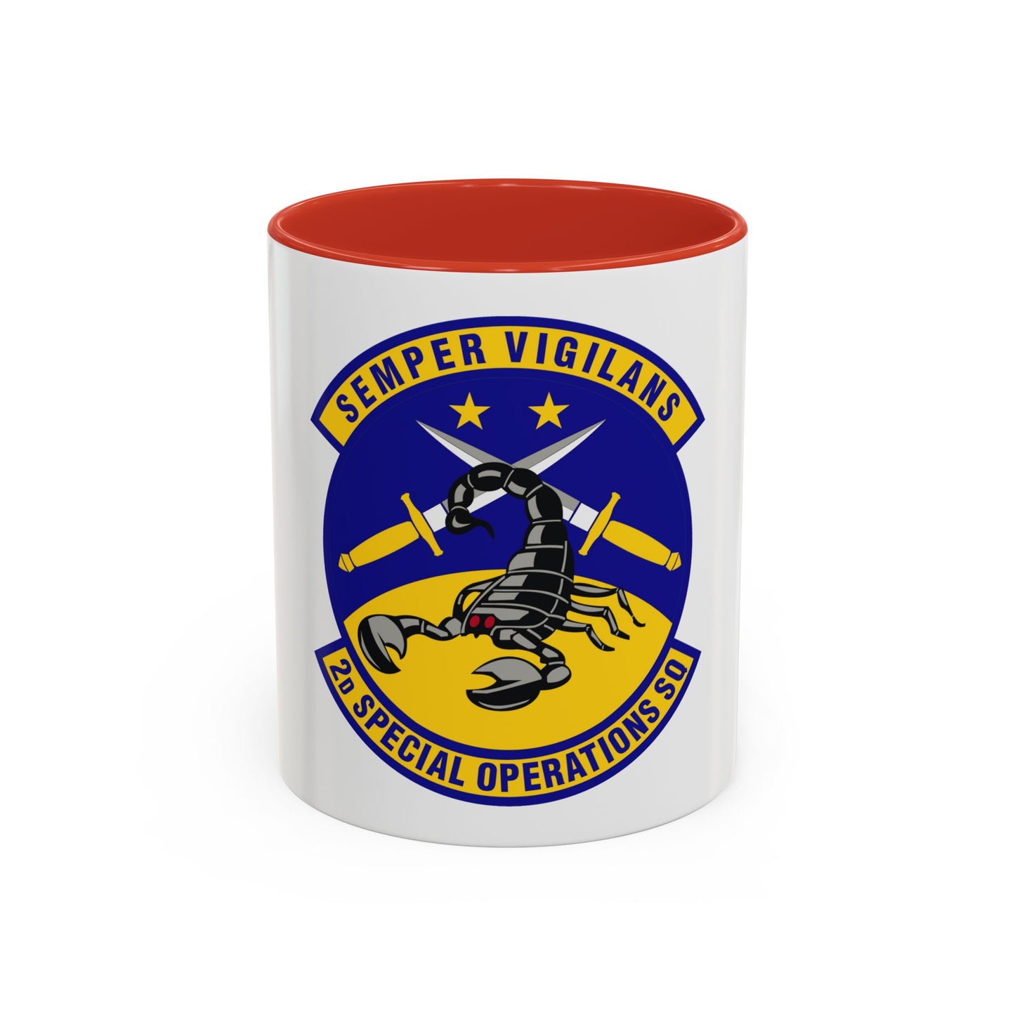 2d Special Operations Squadron (U.S. Air Force) Accent Coffee Mug