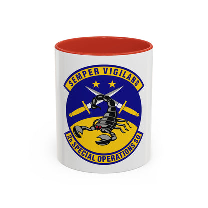 2d Special Operations Squadron (U.S. Air Force) Accent Coffee Mug