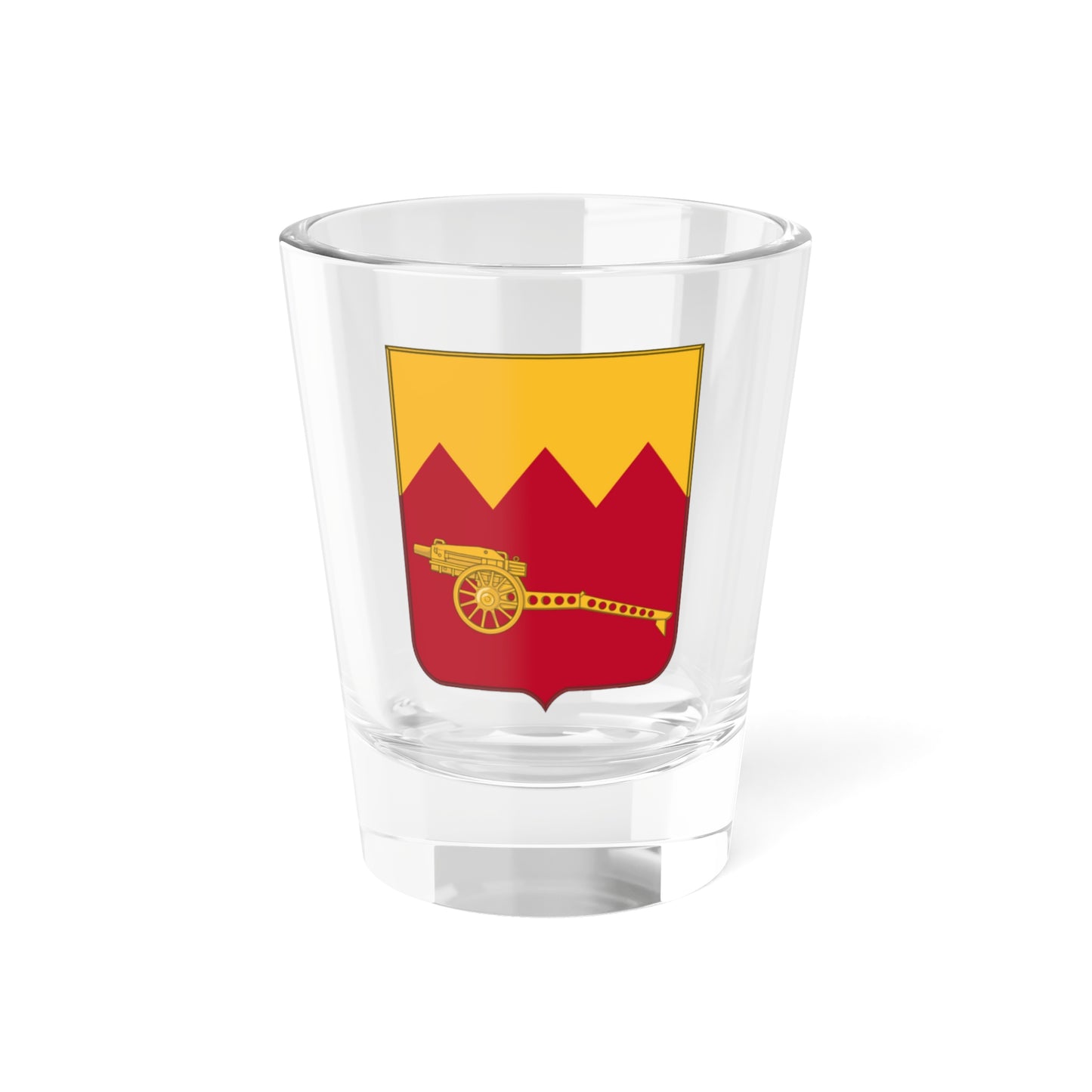 97th Field Artillery Battalion v2 (U.S. Army) Shot Glass 1.5oz