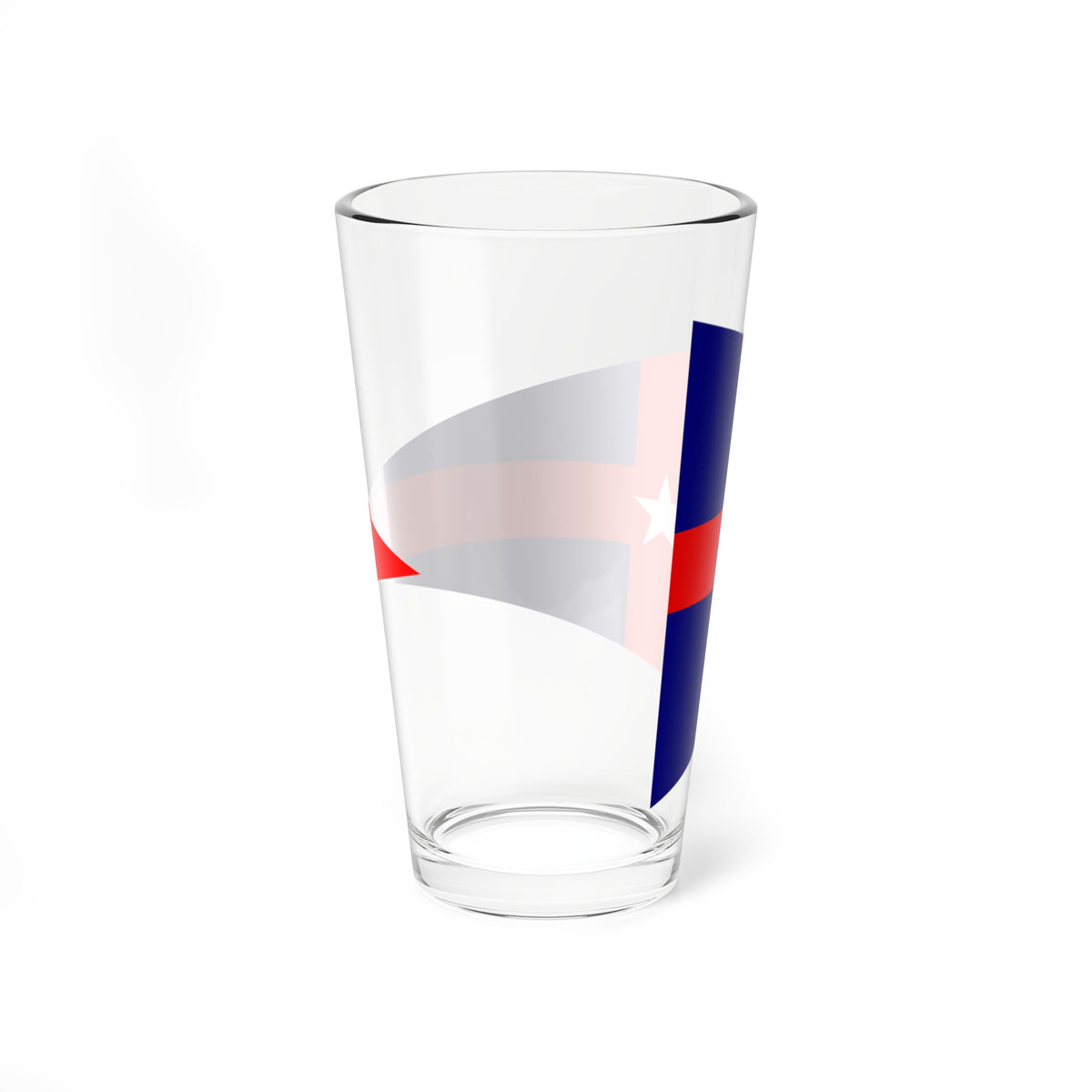 Burgee of the New York Yacht Club (United States) Pint Glass 16oz