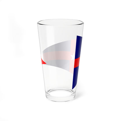 Burgee of the New York Yacht Club (United States) Pint Glass 16oz