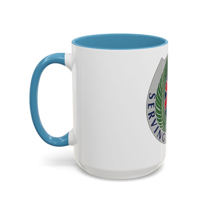 10 Personnel Command (U.S. Army) Accent Coffee Mug