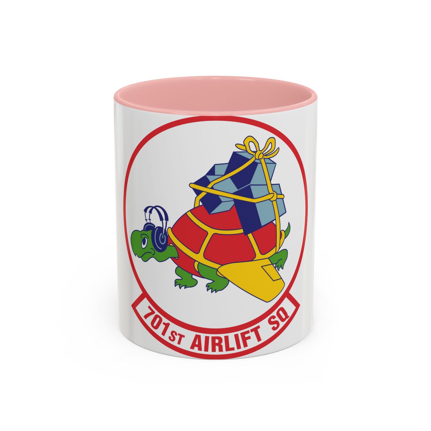 701st Airlift Squadron (U.S. Air Force) Accent Coffee Mug