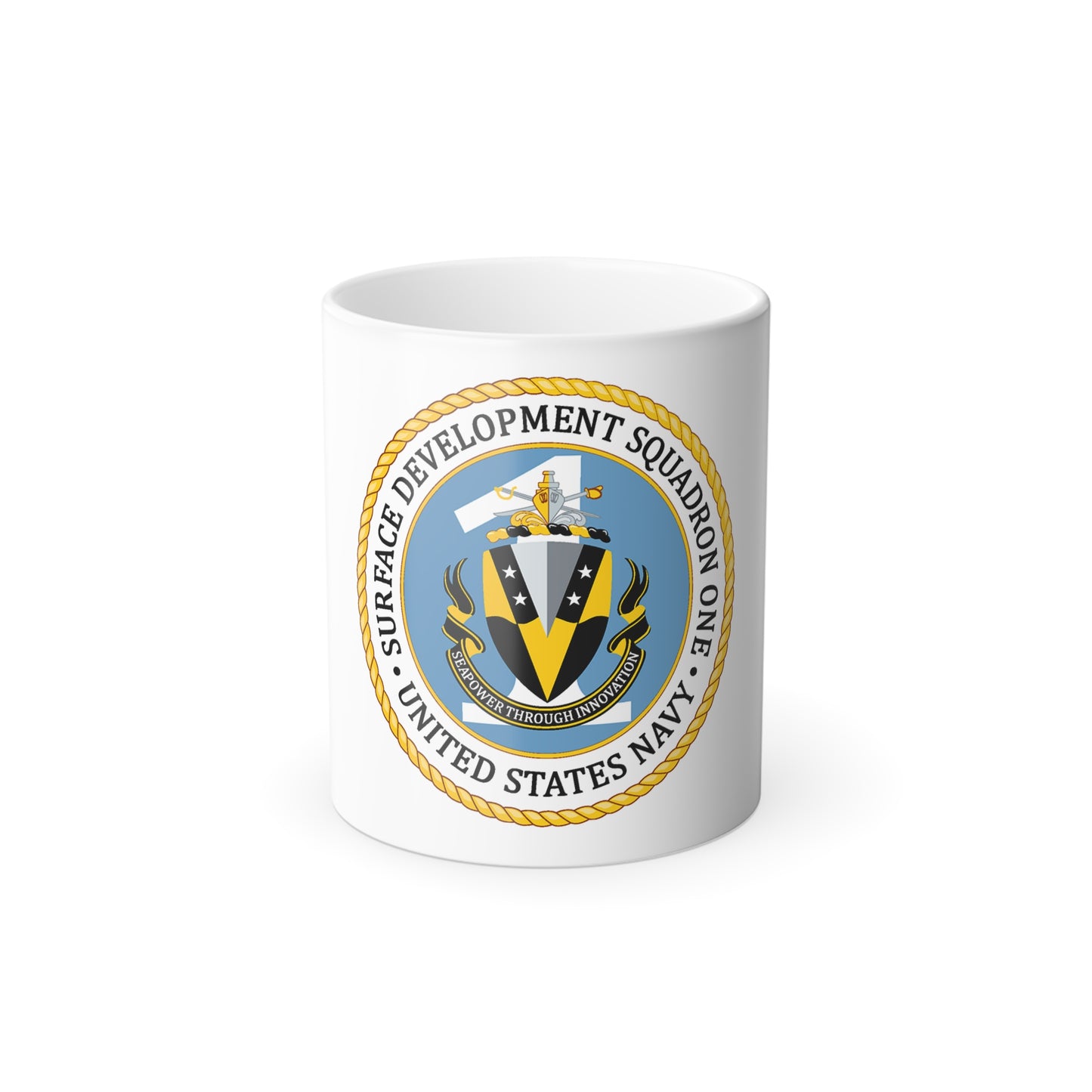 COMSURFDEVRON (U.S. Navy) Color Changing Mug 11oz