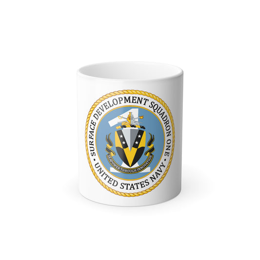 COMSURFDEVRON (U.S. Navy) Color Changing Mug 11oz