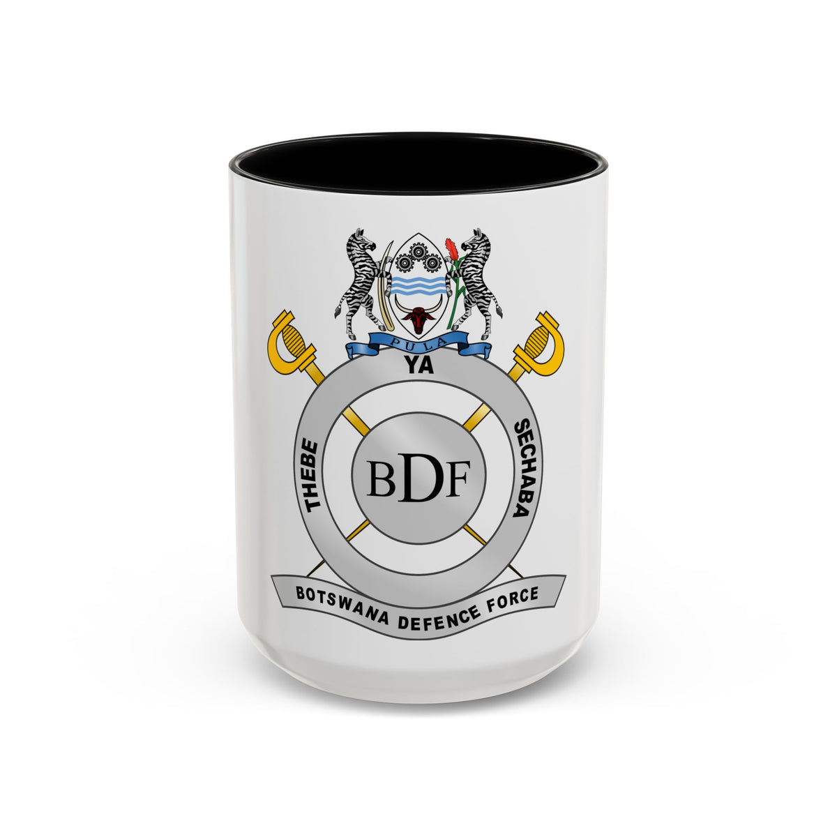 Botswana Defence Force - Accent Coffee Mug