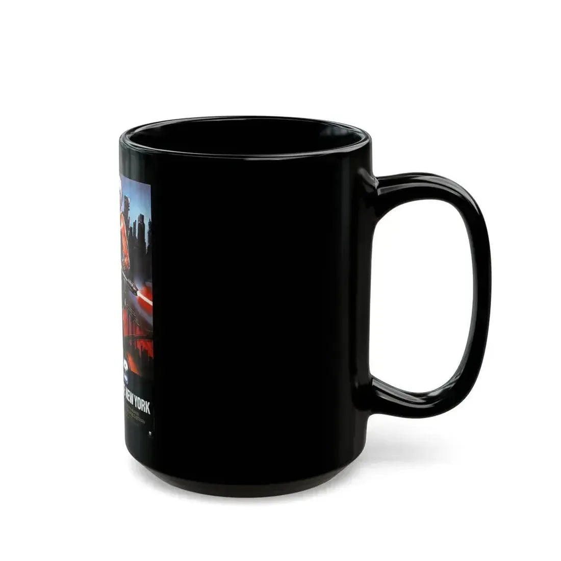 2019 - AFTER THE FALL OF NEW YORK 1983 Movie Poster - Black Coffee Mug - Go Mug Yourself