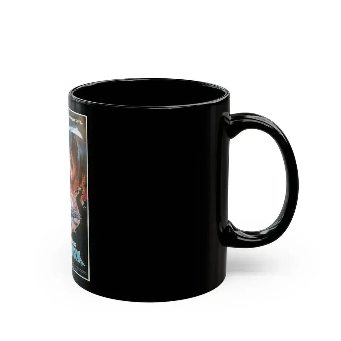 2019 - AFTER THE FALL OF NEW YORK (2) 1983 Movie Poster - Black Coffee Mug - Go Mug Yourself