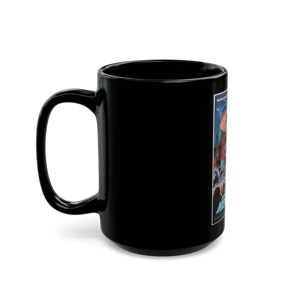 2019 - AFTER THE FALL OF NEW YORK (2) 1983 Movie Poster - Black Coffee Mug-Go Mug Yourself