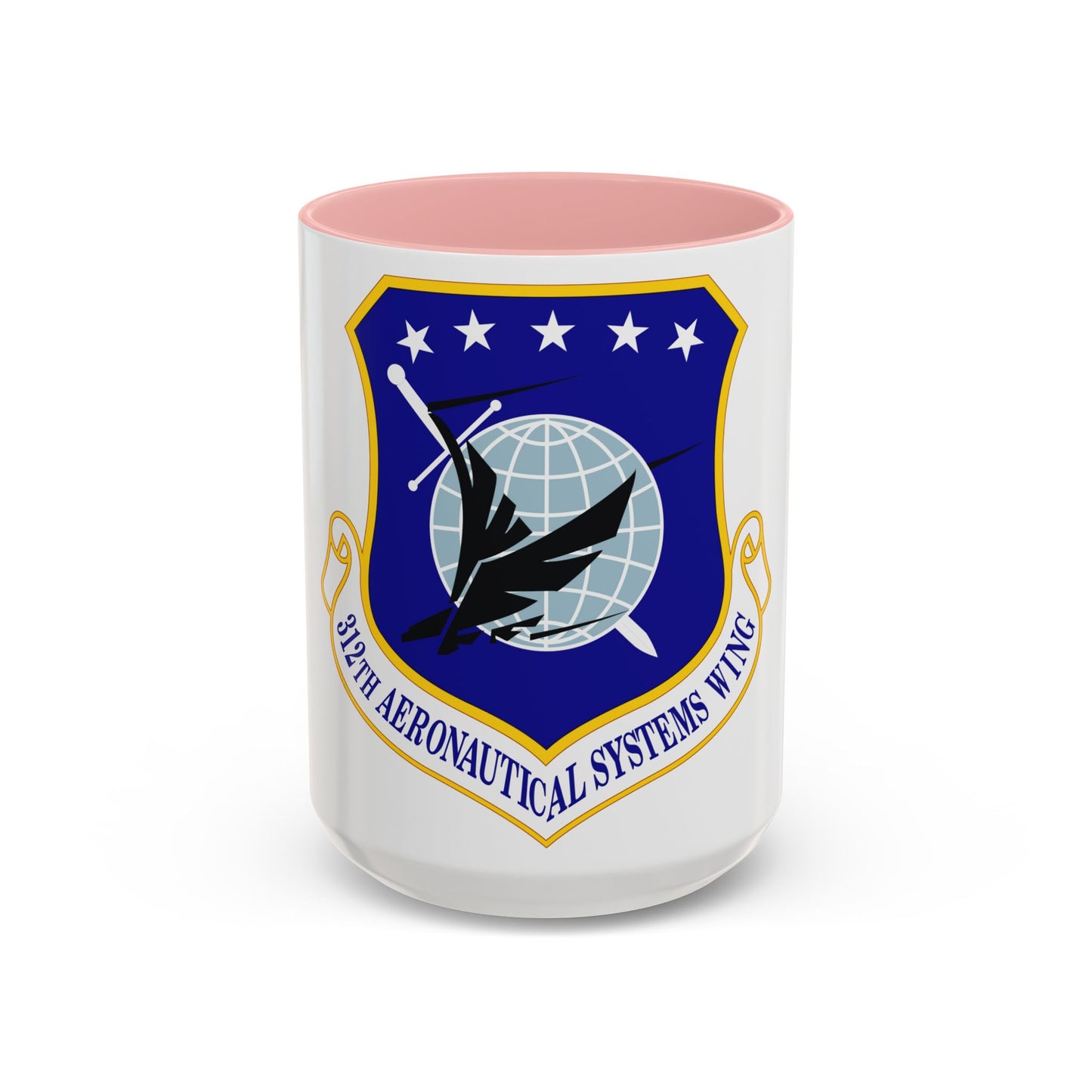 312th Aeronautical Systems Wing (U.S. Air Force) Accent Coffee Mug