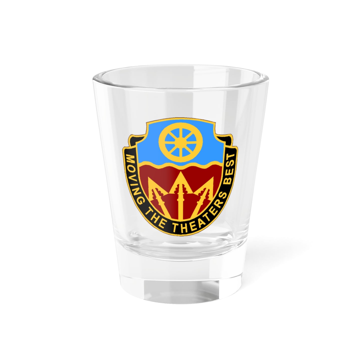 Verre à liqueur du 272e bataillon de transport (armée américaine) 1,5 oz