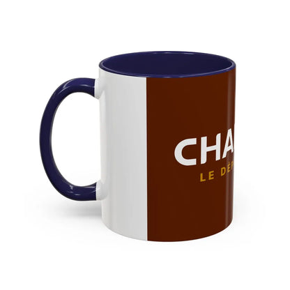 Flag of Charente France - Accent Coffee Mug-Go Mug Yourself