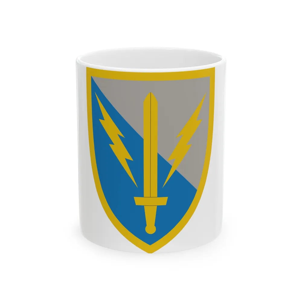 201st Expeditionary Military Intelligence Brigade (U.S. Army) White Coffee Mug-11oz-Go Mug Yourself