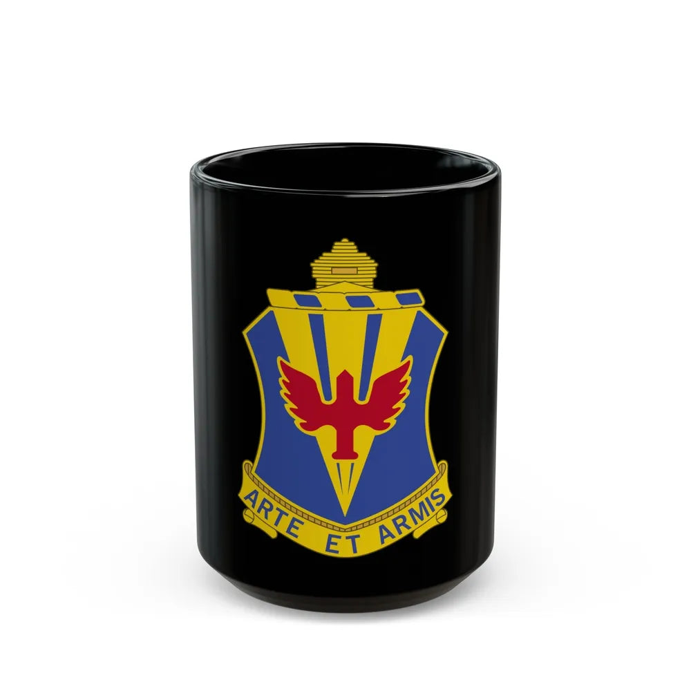 202 Air Defense Artillery Regiment (U.S. Army) Black Coffee Mug-15oz-Go Mug Yourself