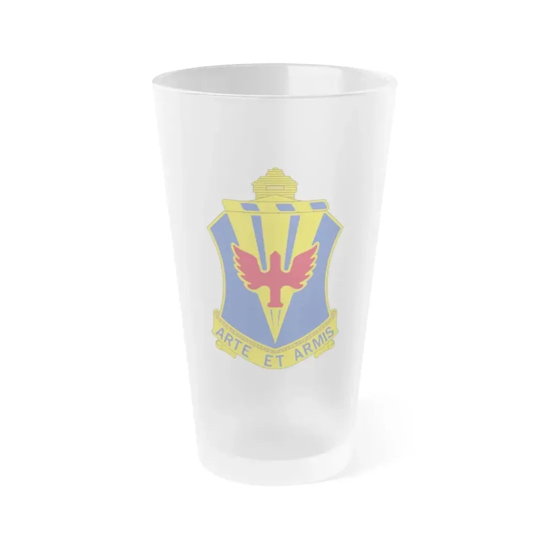 202 Air Defense Artillery Regiment (U.S. Army) Frosted Pint Glass 16oz Default Title - Go Mug Yourself