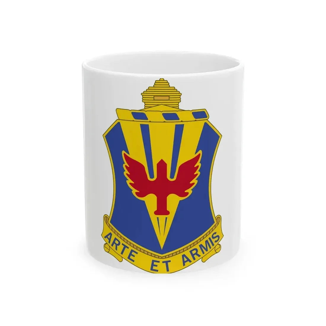 202 Air Defense Artillery Regiment (U.S. Army) White Coffee Mug 11oz - Go Mug Yourself