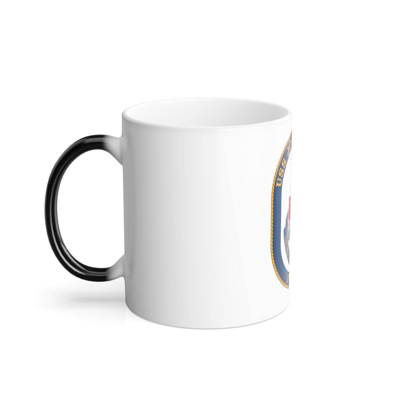 USS John L Hall FFG 32 (U.S. Navy) Color Changing Mug 11oz