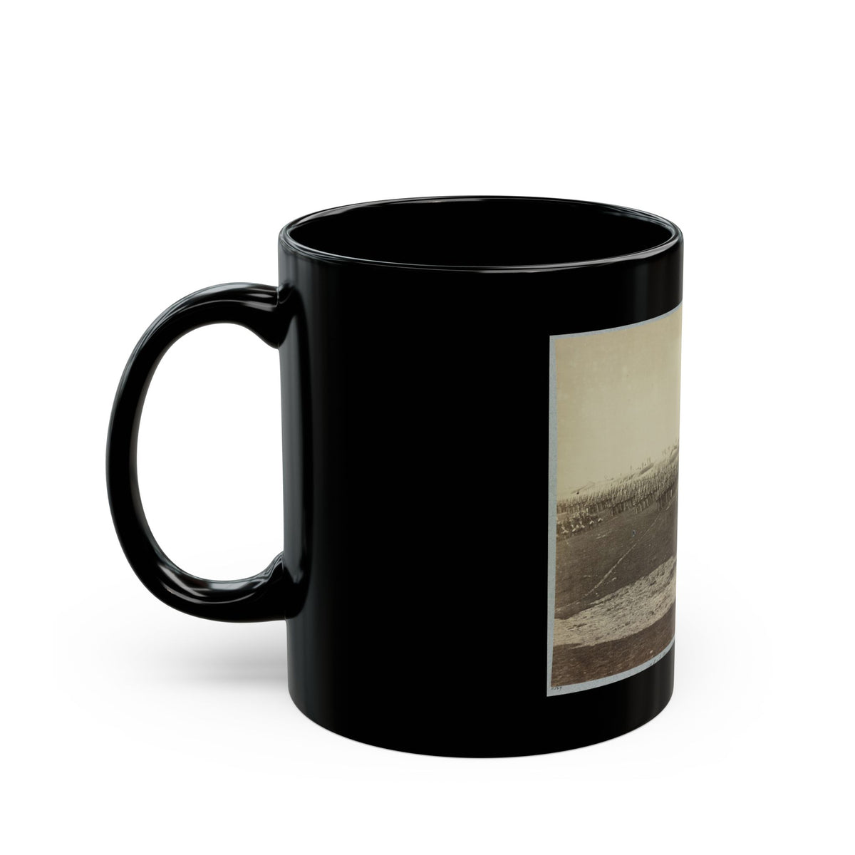26th New York Infantry, Fort Lyon, Va. (U.S. Civil War) Black Coffee Mug