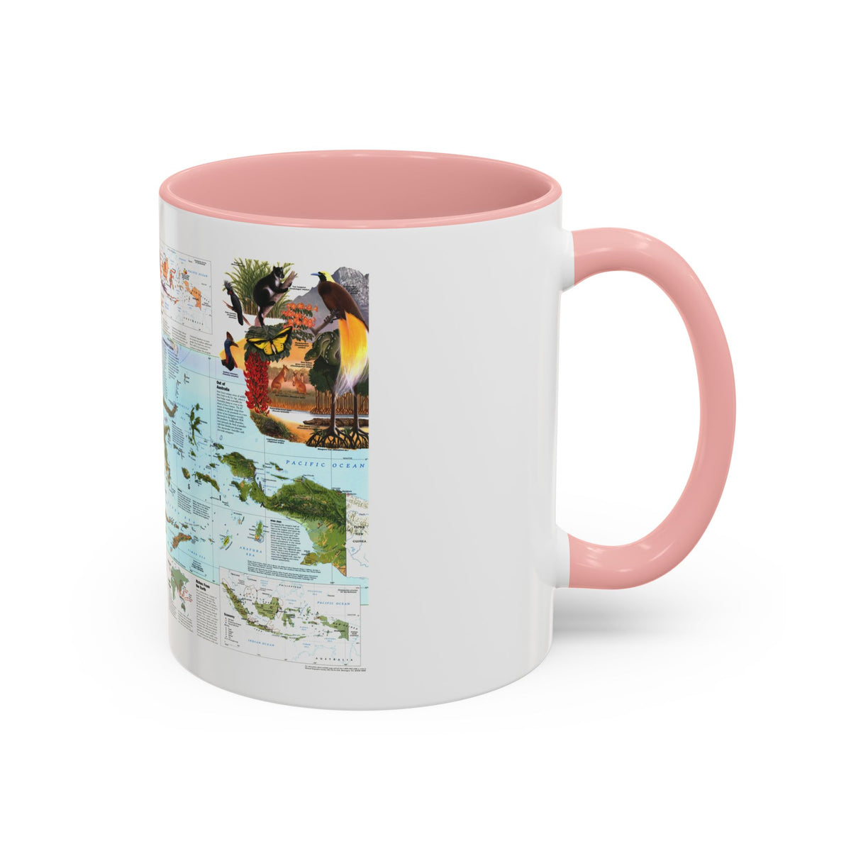 Indonesia 2 (1996) (Map) Accent Coffee Mug